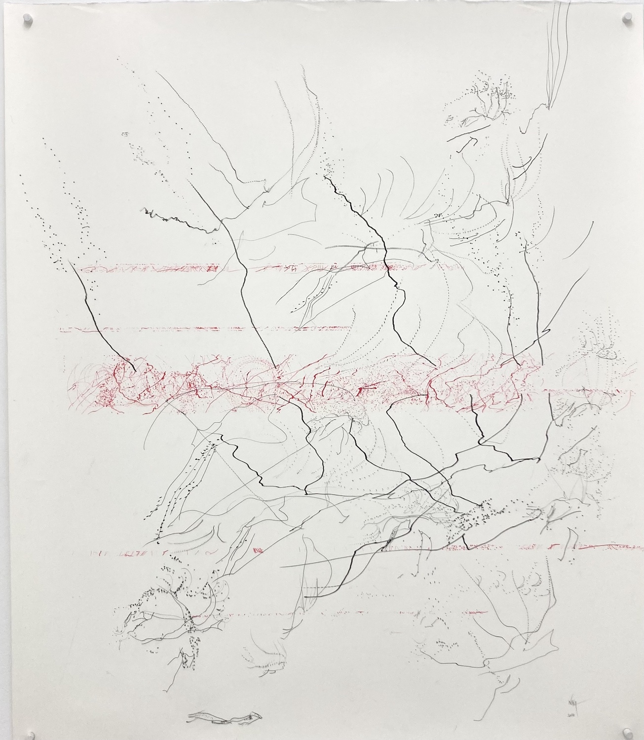 Statement 01, 92 x 92 cm, 2024